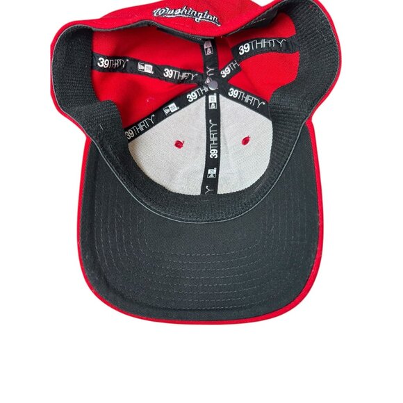 Washington Nationals MLB New Era 39Thirty Cap Hat Red Adult Size Med - Large - Picture 7 of 8